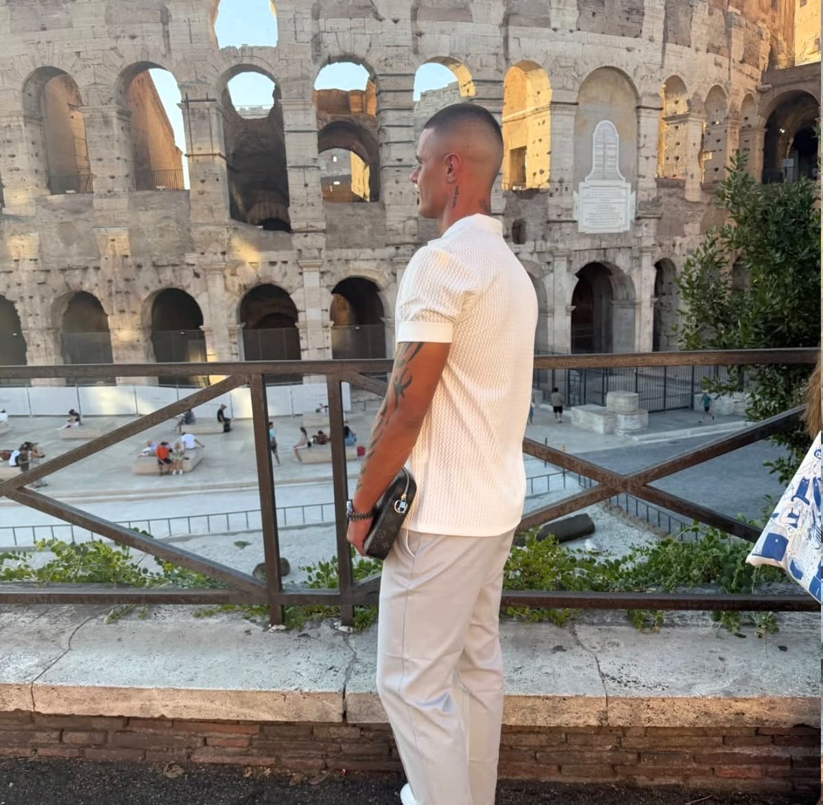 Beside the Colosseum, Rome